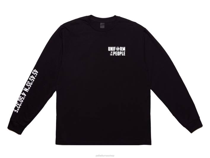 Kids Palladium BLACK UOP LONG SLV T-SHIRT Apparel BDR0345