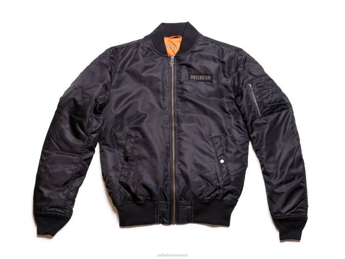 Men Palladium BLACK CITY FLIGHT JACKET Jackets BDR0346