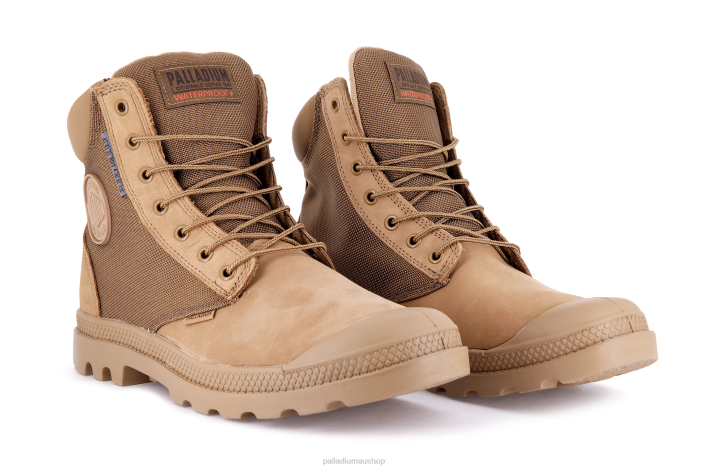 Unisex Palladium DEAR BROWN PAMPA SC WPN U-S Boots BDR0126