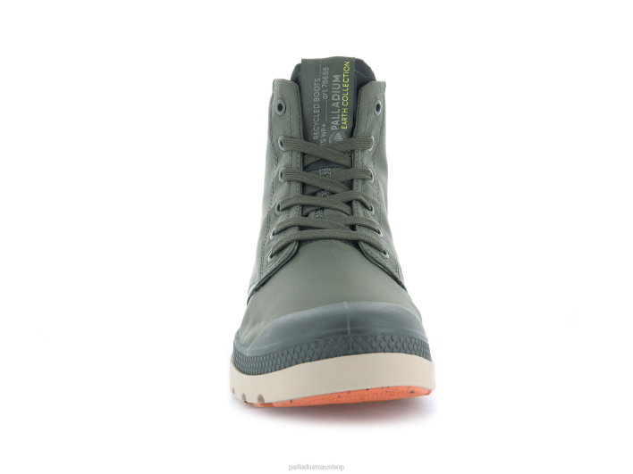Unisex Palladium OLIVE NIGHT/BELUGA PAMPA LITEPLUS RECYCLE WPPLUS Boots BDR064