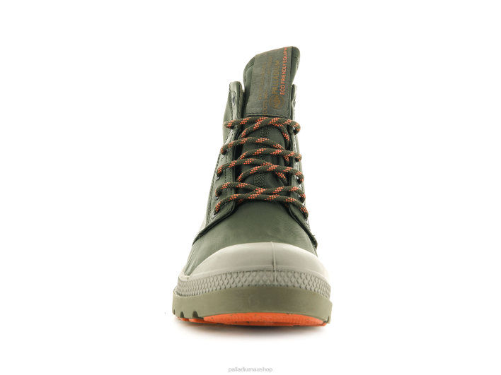Unisex Palladium OLIVE NIGHT/BUTTERNUT PAMPA LITEPLUS RECYCLE WPPLUS Boots BDR043