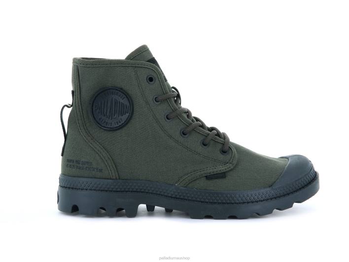 Unisex Palladium OLIVE NIGHT PAMPA HI HTG SUPPLY Boots BDR066