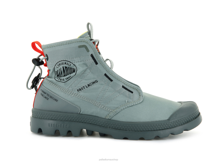Unisex Palladium SLATE GRAY PAMPA TRAVEL LITE Boots BDR065