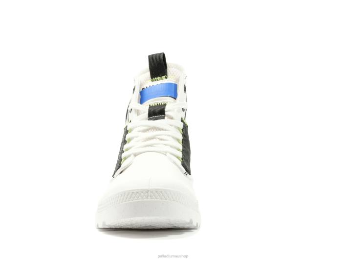 Unisex Palladium STAR WHITE/BLUE PAMPA HI RE-CRAFT Boots BDR03
