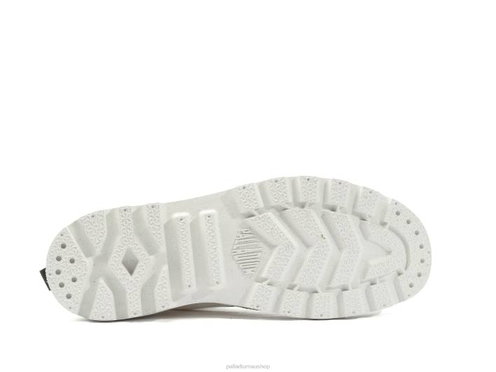 Unisex Palladium STAR WHITE/BLUE PAMPA HI RE-CRAFT Boots BDR03