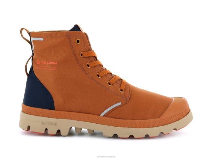 Unisex Palladium TAN/MOOD INDIGO PAMPA LITEPLUS RECYCLE WPPLUS Boots BDR063