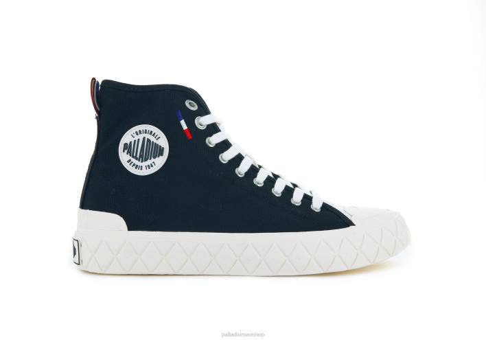 Unisex Palladium BLACK PALLA ACE CANVAS MID Shoes BDR0152
