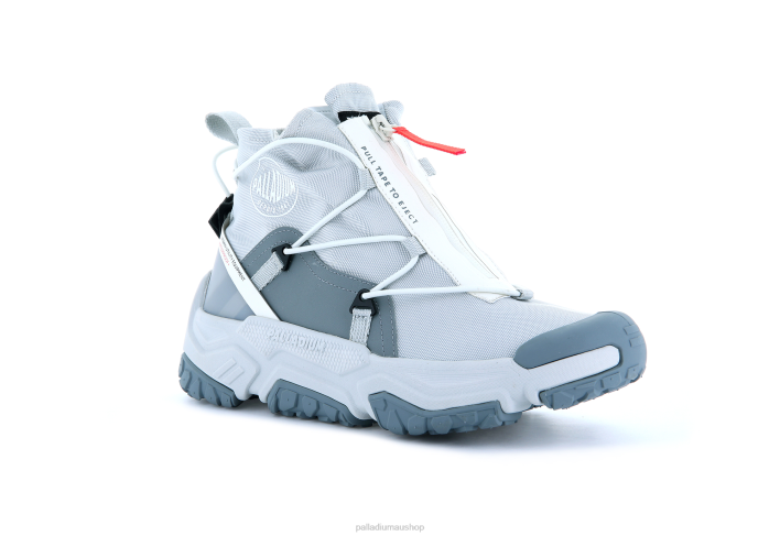 Unisex Palladium GLACIER GREY OFF-GRID HI ZIP WATERPROOF PLUS Shoes BDR0181