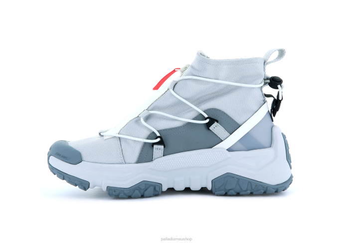 Unisex Palladium GLACIER GREY OFF-GRID HI ZIP WATERPROOF PLUS Shoes BDR0181