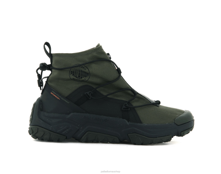 Unisex Palladium OLIVE NIGHT OFF-GRID HI ZIP WATERPROOF PLUS Shoes BDR0179