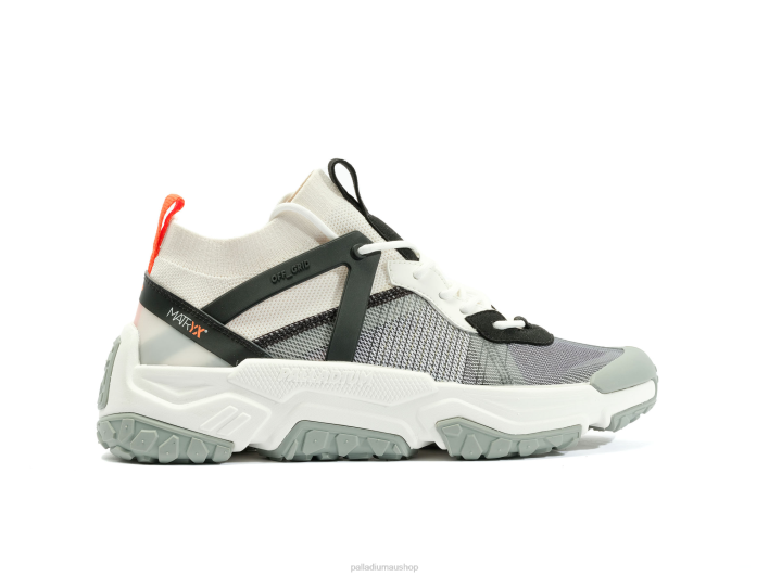 Unisex Palladium STAR WHITE OFF-GRID LO MATRYX Shoes BDR0157